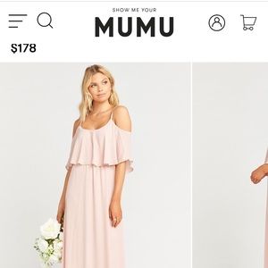 Show Me Your MuMu Caitlin Ruffle maxi